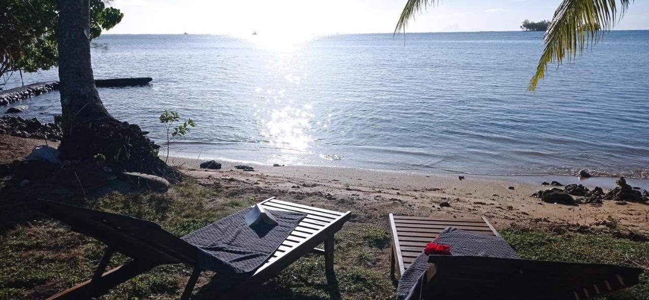 Raiatea - The Beach House - Plage Sur Le Lagon ! Tevaitoa Exterior photo