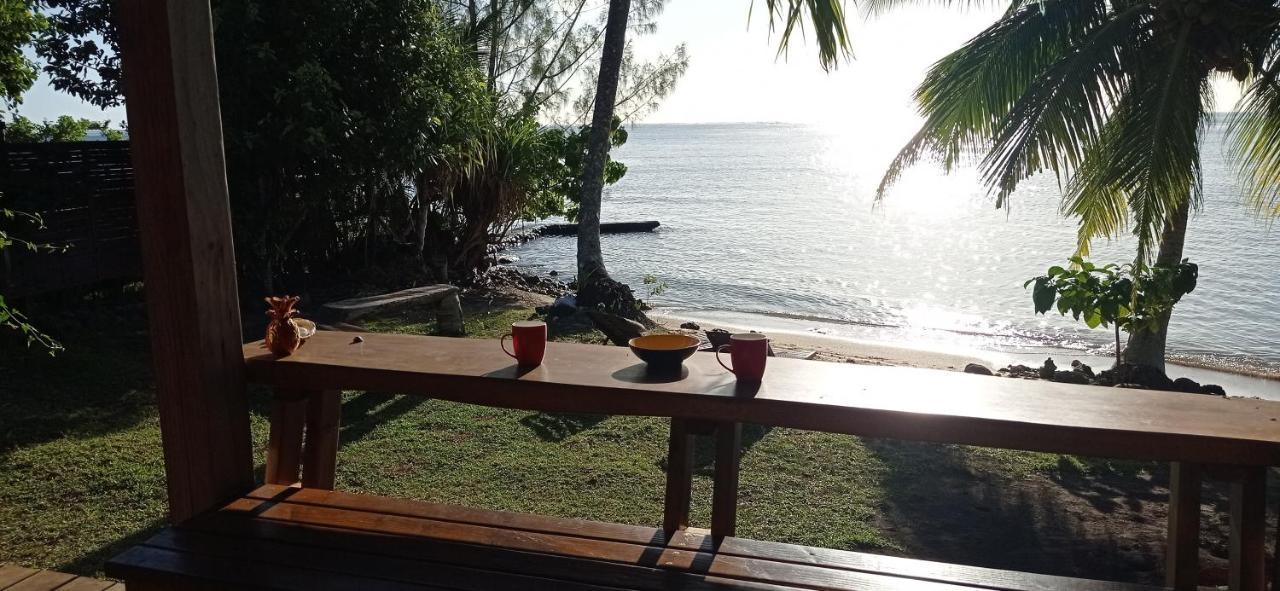 Raiatea - The Beach House - Plage Sur Le Lagon ! Tevaitoa Exterior photo