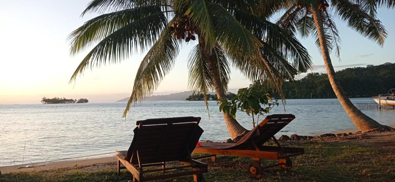 Raiatea - The Beach House - Plage Sur Le Lagon ! Tevaitoa Exterior photo
