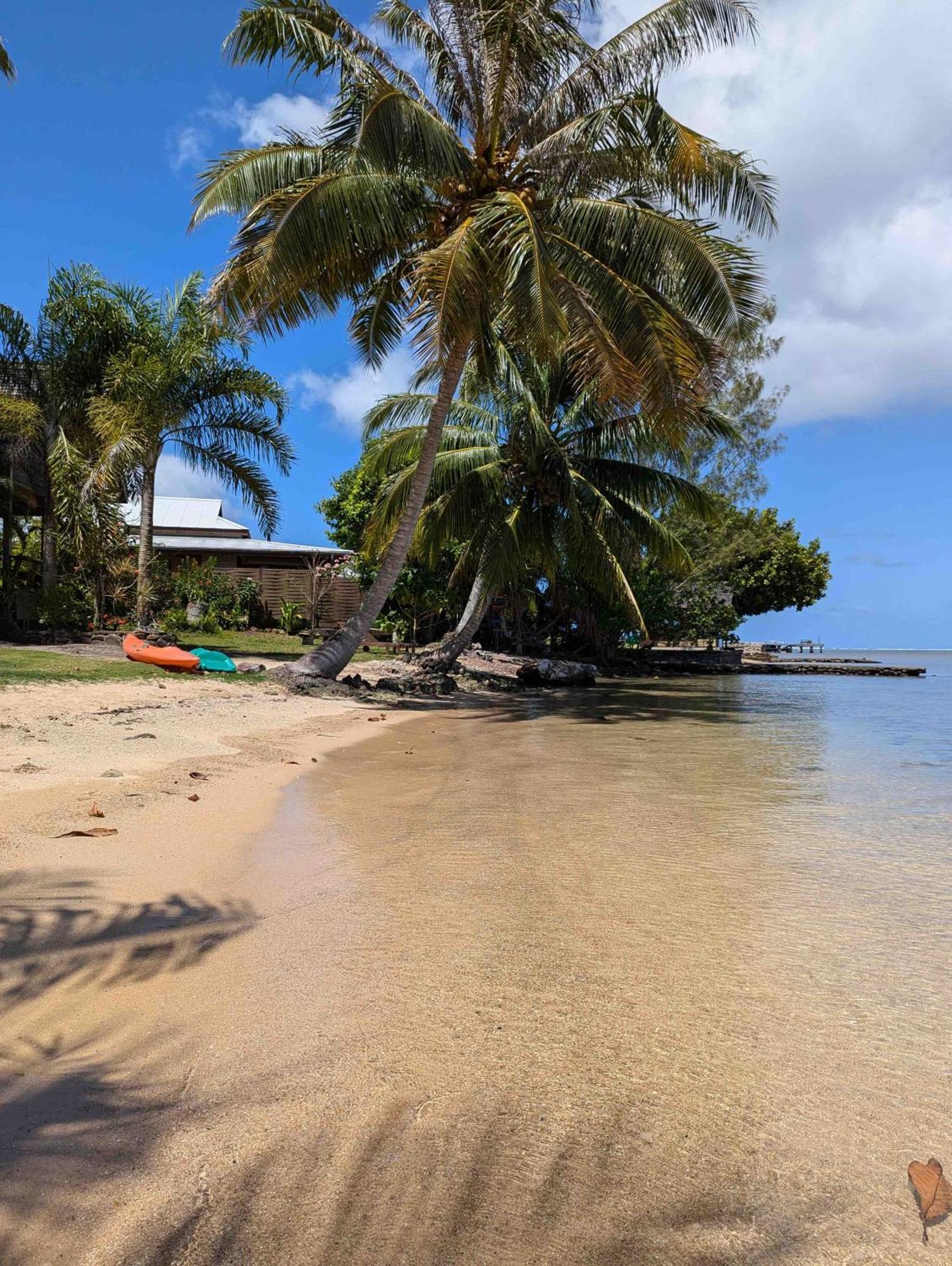 Raiatea - The Beach House - Plage Sur Le Lagon ! Tevaitoa Exterior photo